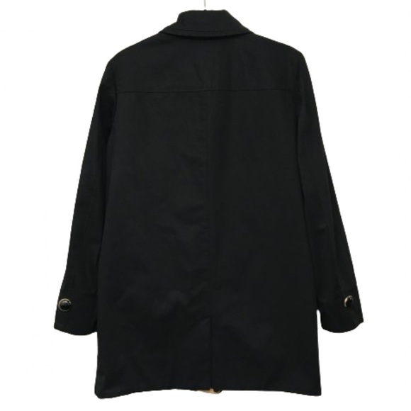 Reversible Black Cheetah Print Coat Jacket Jones New York Oversized Small S/M - Picture 3 of 14